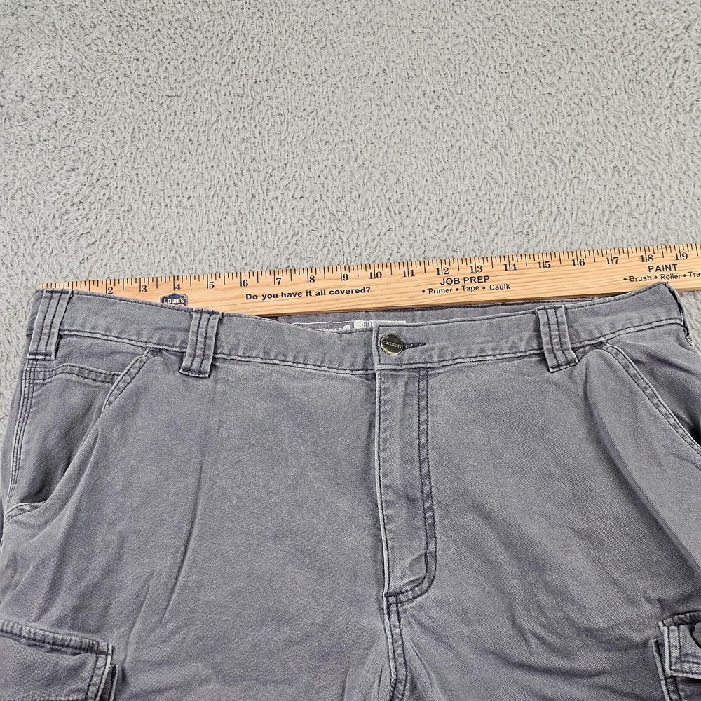 Carhartt Cargo Pants Mens 38x30 Gray Relaxed Fit Rugged Work Utility Pockets‎ - Picture 4 of 11